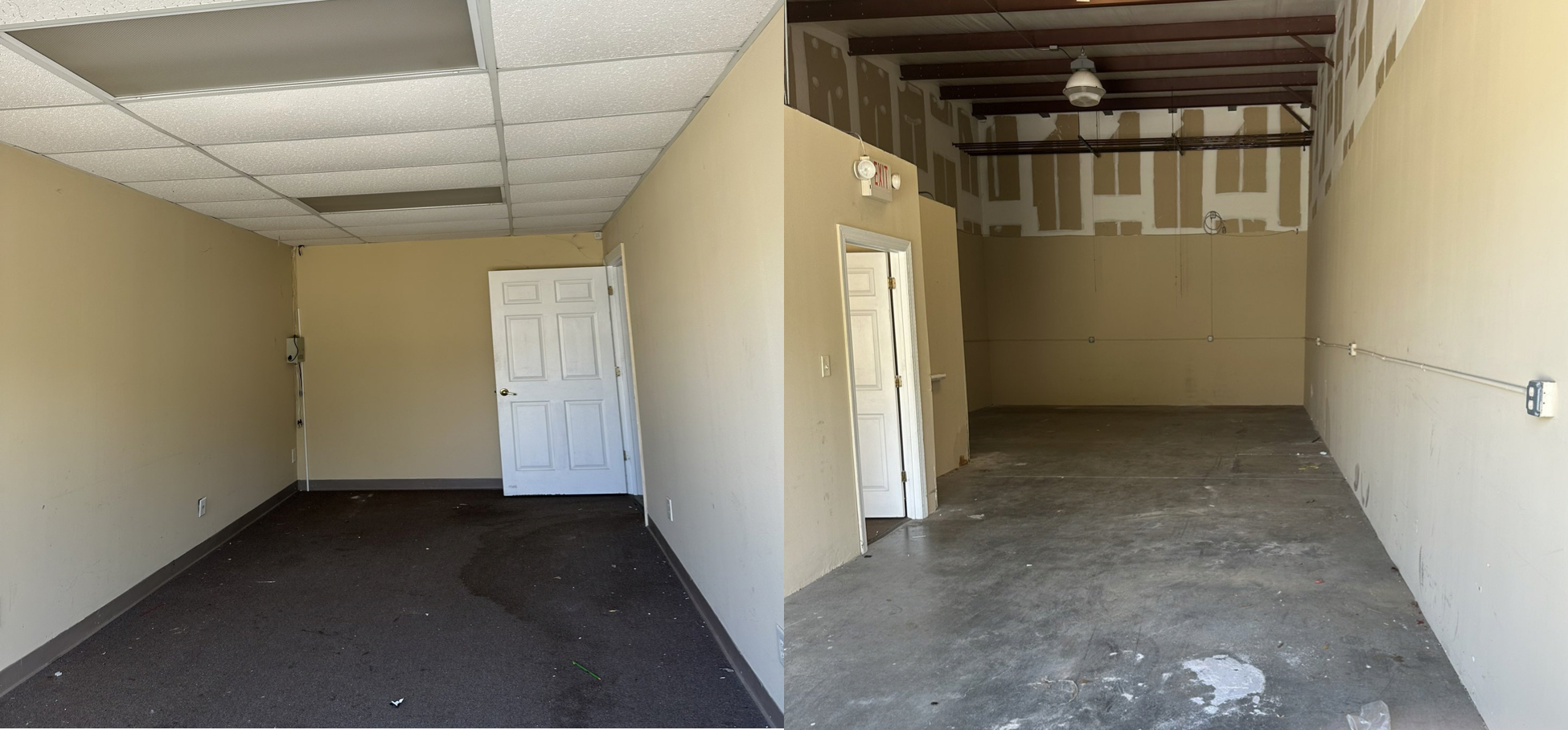 Office suite before renovation